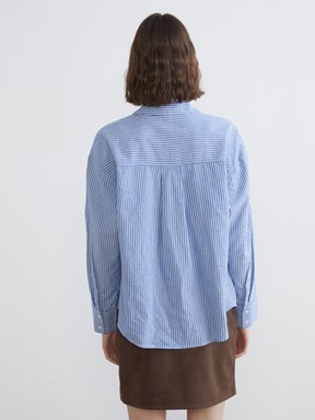 Gömlek MAVİ ÇİZGİLİ