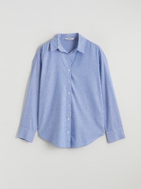 Gömlek MAVİ ÇİZGİLİ