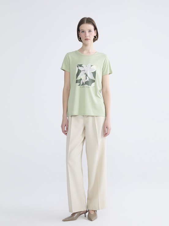 Tişört AÇIK YEŞİL