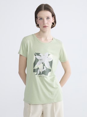 Tişört AÇIK YEŞİL