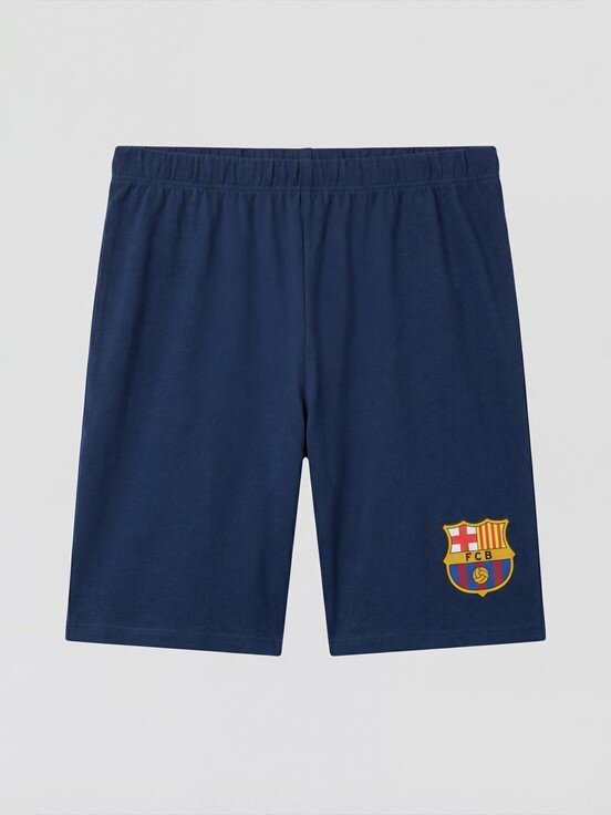 Şortlu Pijama Takımı CANLI MAVİ