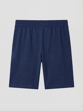 Şortlu Pijama Takımı CANLI MAVİ