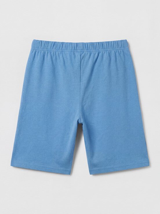 Şortlu Pijama Takımı BEYAZ BASKILI