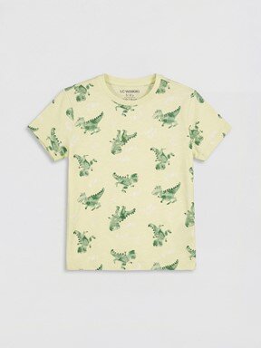 Şortlu Pijama Takımı PASTEL YEŞİL BASKILI