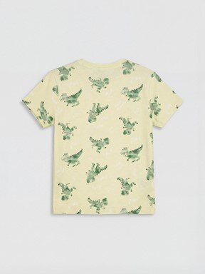 Şortlu Pijama Takımı PASTEL YEŞİL BASKILI