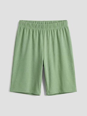 Şortlu Pijama Takımı PASTEL YEŞİL BASKILI