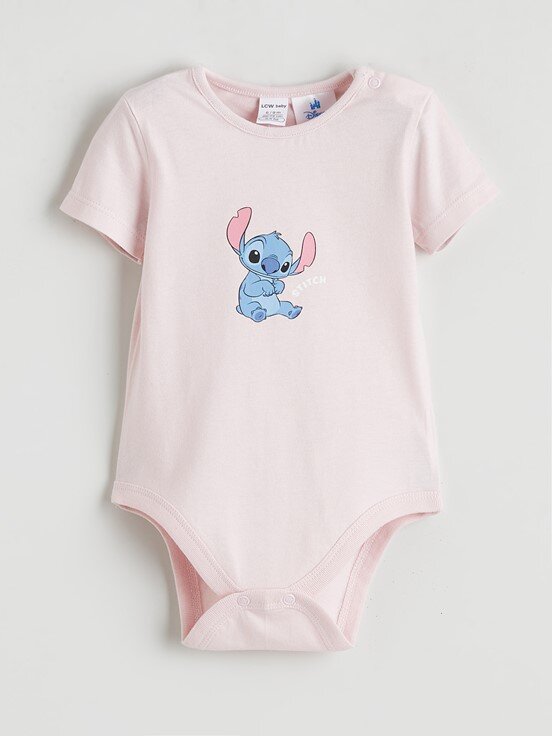 Çıtçıtlı Body EKRU BASKILI