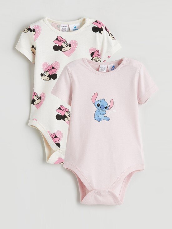 Çıtçıtlı Body EKRU BASKILI