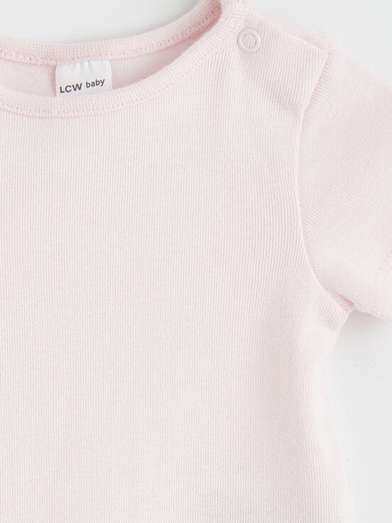 Çıtçıtlı Body EKRU BASKILI