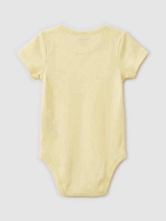 Çıtçıtlı Body KREM BASKILI