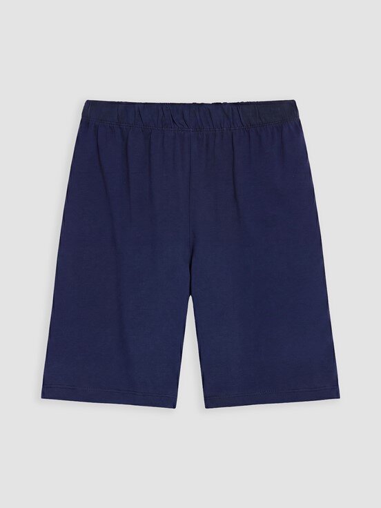 Şortlu Pijama Takımı AÇIK MAVİ BASKILI