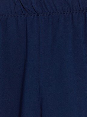 Şortlu Pijama Takımı AÇIK MAVİ BASKILI