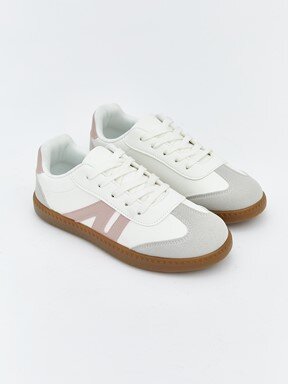 Sneaker BEYAZ-PEMBE