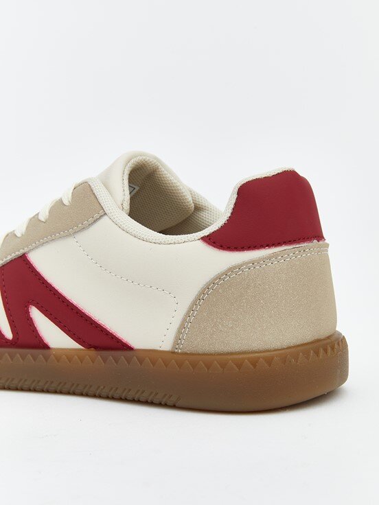 Sneaker BEYAZ-PEMBE