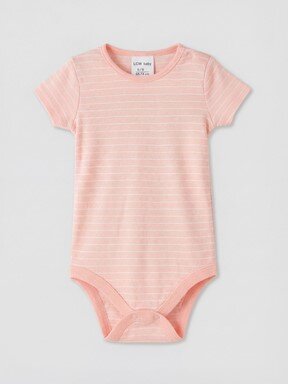Çıtçıtlı Body EKRU BASKILI