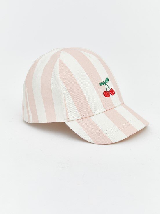 Kep Şapka PEMBE BASKILI