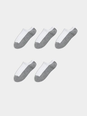 Sneaker Çorap KARIŞIK RENK İPLİĞİ BOYALI