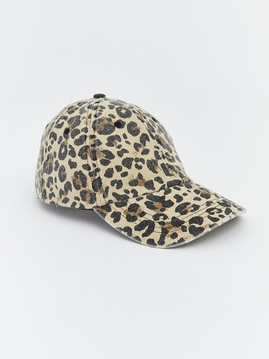 Kep Şapka KAHVERENGİ BASKILI