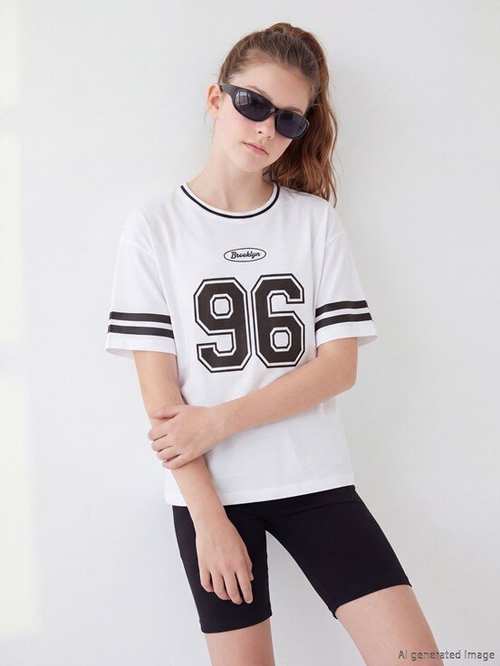Tişört BUXE BEYAZI