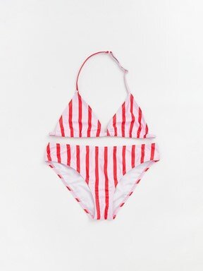 Bikini AÇIK PEMBE BASKILI