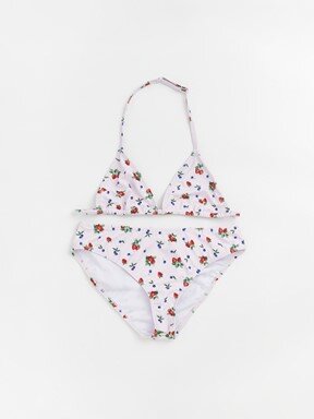 Bikini AÇIK PEMBE BASKILI