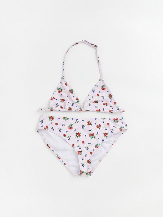 Bikini AÇIK PEMBE BASKILI