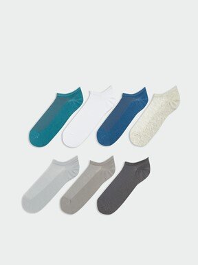 Sneaker Çorap KARIŞIK RENK İPLİĞİ BOYALI