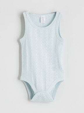 Çıtçıtlı Body EKRU BASKILI