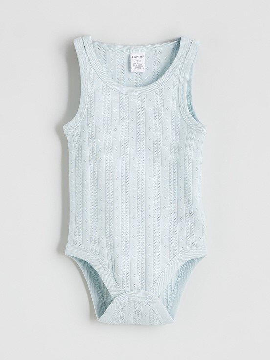 Çıtçıtlı Body EKRU BASKILI