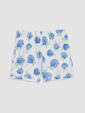 Şortlu Pijama Takımı EKRU BASKILI