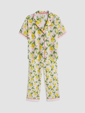 Pijama Takım PEMBE BASKILI