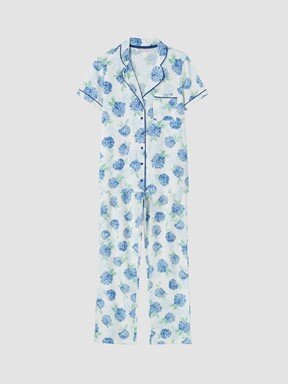 Pijama Takım EKRU BASKILI