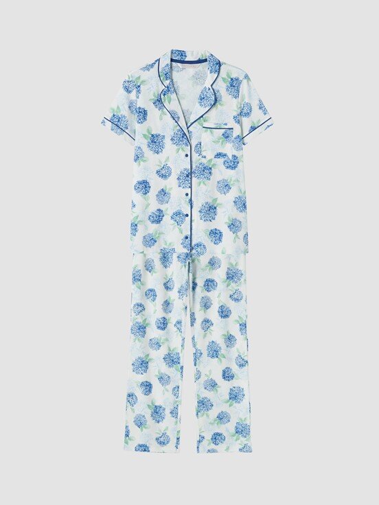 Pijama Takım EKRU BASKILI