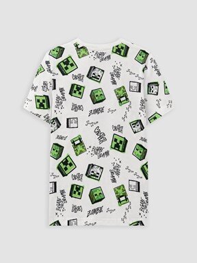 Şortlu Pijama Takımı EKRU BASKILI