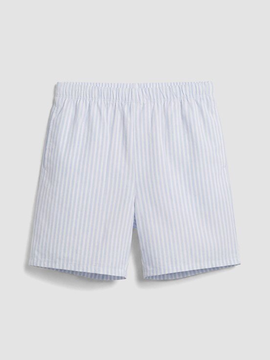 Şortlu Pijama Takımı AÇIK MAVİ BASKILI