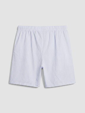Şortlu Pijama Takımı AÇIK MAVİ BASKILI