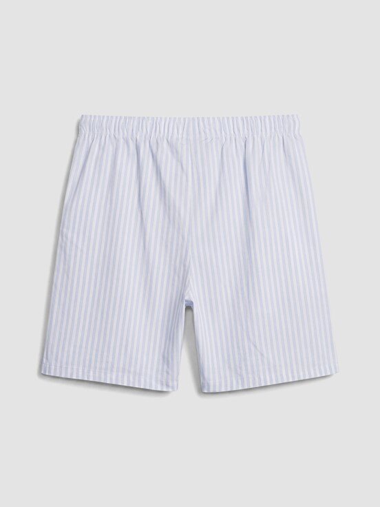 Şortlu Pijama Takımı AÇIK MAVİ BASKILI