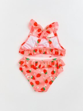 Bikini PEMBE BASKILI
