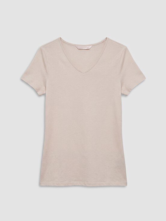 Kaprili Pijama Takımı EKRU BASKILI