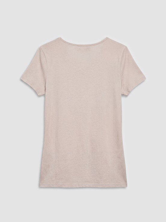 Kaprili Pijama Takımı EKRU BASKILI