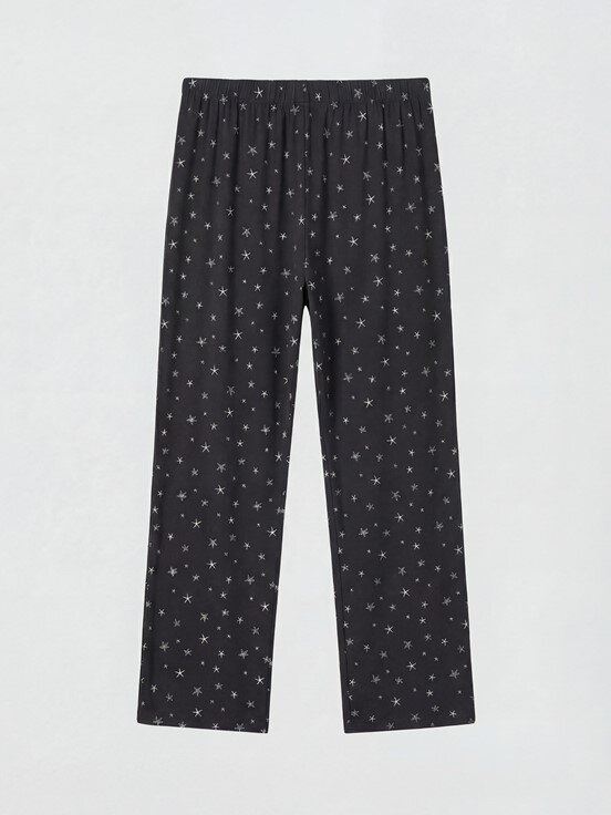 Pijama Takım ANTRASİT BASKILI