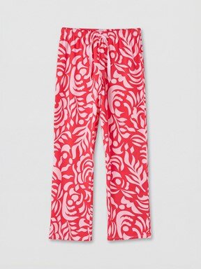 Pijama Takım FUŞYA BASKILI