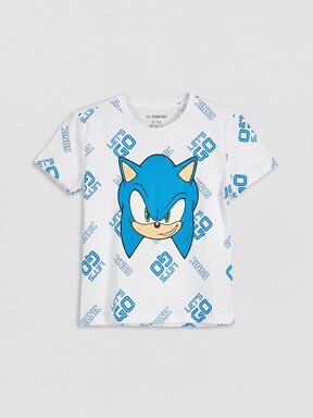 Şortlu Pijama Takımı BEYAZ BASKILI