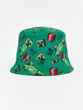 Bucket Şapka YEŞİL BASKILI