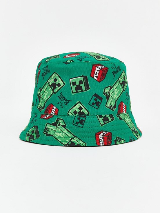 Bucket Şapka YEŞİL BASKILI