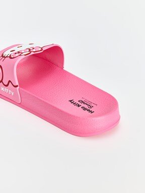 Terlik PEMBE BASKILI