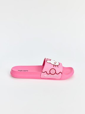 Terlik PEMBE BASKILI