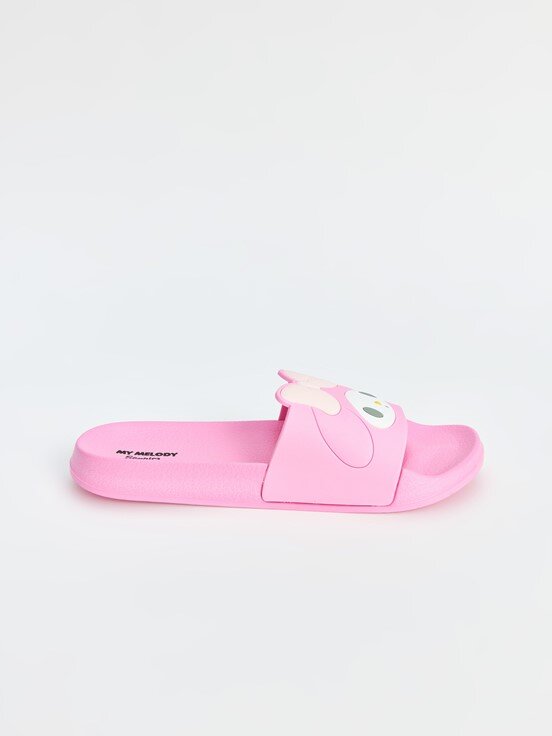 Terlik PEMBE BASKILI