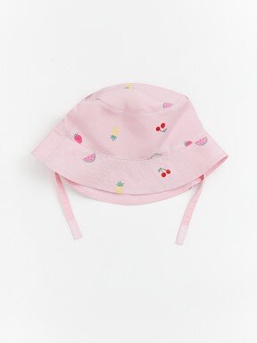 Bucket Şapka PEMBE BASKILI
