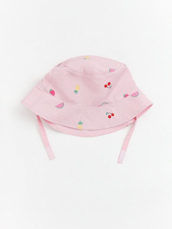 Bucket Şapka PEMBE BASKILI
